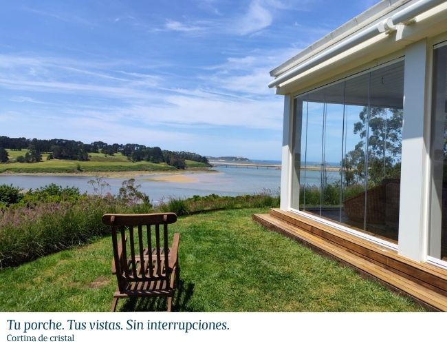 cortinas de cristal para terraza